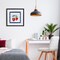 Stupell Industries Summer Bordered Strawberries Framed Print Under Glass, design by Lucille Price